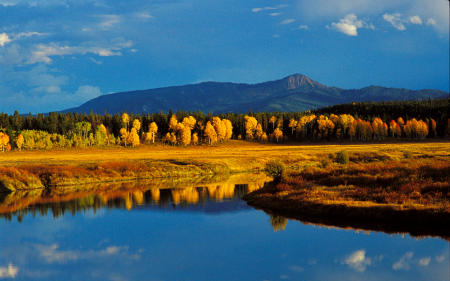 Setting sun on the Snake River, Oxbow Bend