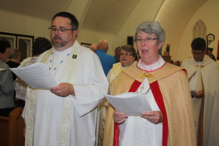 Regional Deans at Kirkland Lake Ordination