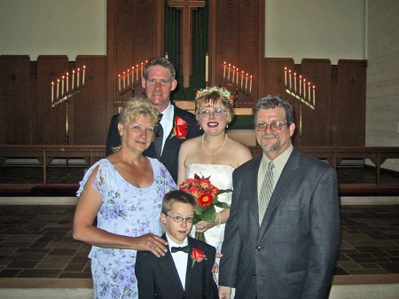 My son's wedding. 