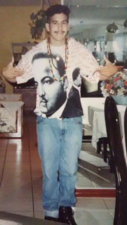 Me on Martin Luther King Day.  90'