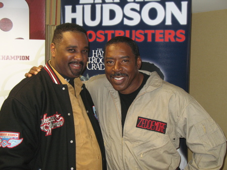 Mike & Actor Ernie Hudson of GhostBusters 