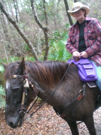 My wife and her horse Tequila