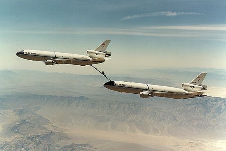 KC-10 on KC-10 inflight refueling.