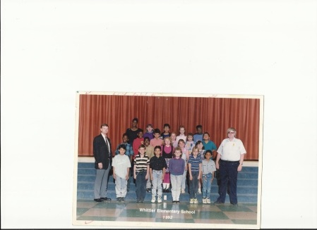 Whittier Elementary 1992 Fourth Grade