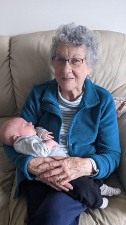 Great-Grandson #4. & Great-Grandma