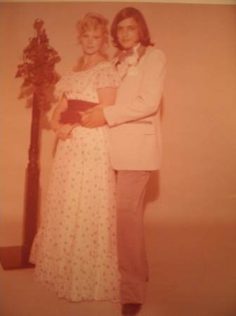 My prom picture May 1978