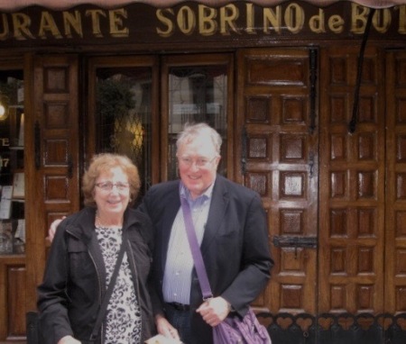 Oct 2015 Outside Spain's Oldest Restaurant