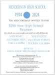 Henderson High School Reunion reunion event on Oct 26, 2024 image