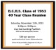 Baldwin County High School 40th Class Reunion reunion event on Nov 11, 2023 image