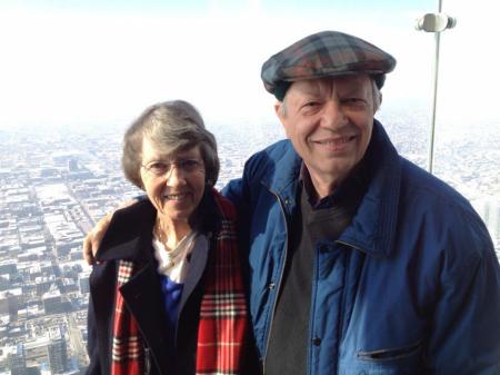 Mom & Dad Gunn at the Sears Tower