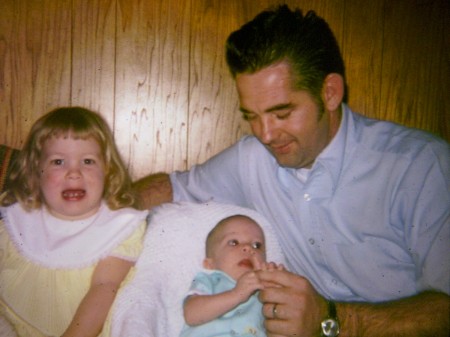 Jerry with daughter and son