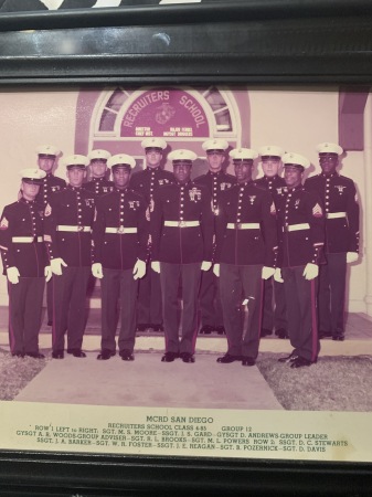 Marine Recruiting School 1982 