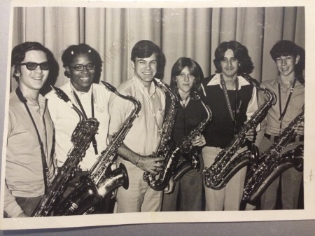 NHS sax section 1974 pic, I think