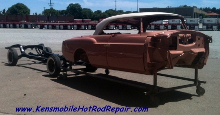 1955 Imperial Body going back on 