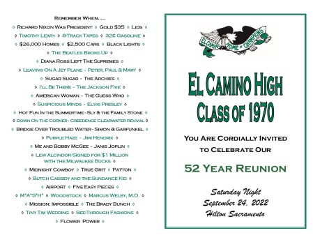 Greg Hollander's album, El Camino High School Reunion