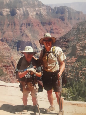 George V and I, grand canyon