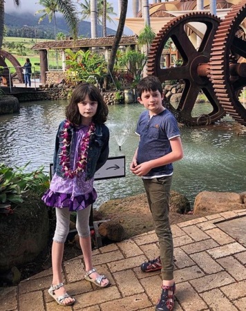 Twin grandchildren, Hawaii 2018