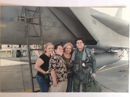 Family Photo Prior to Take-Off