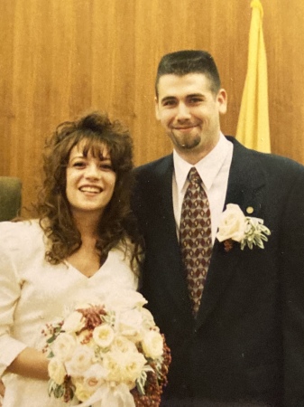 My marriage in 1998-Lisa-R.I.P!!