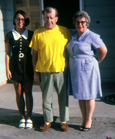 Me, Dad & Mom - 1970