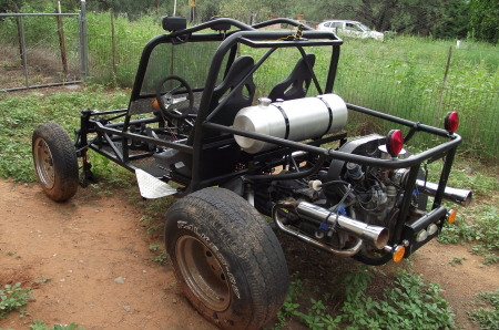 Buggy under construction.