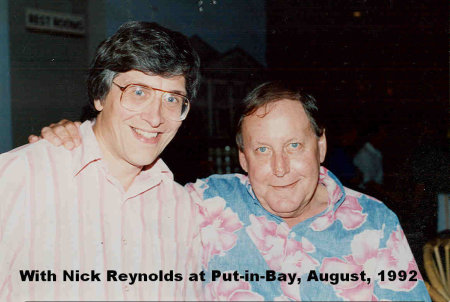 With Nick Reynolds of the Kingston Trio
