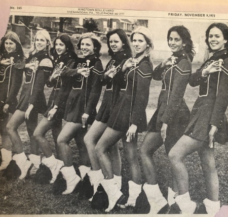 Fall senior year! 1973