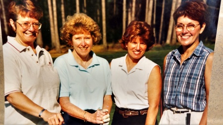 Golf girls,  Sandee, Harriette, Me, Kathryn