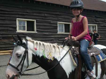 Abbi at Horse Camp 2010