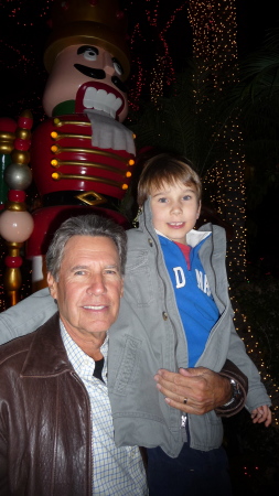 With Grandson Chase Christmas 2011