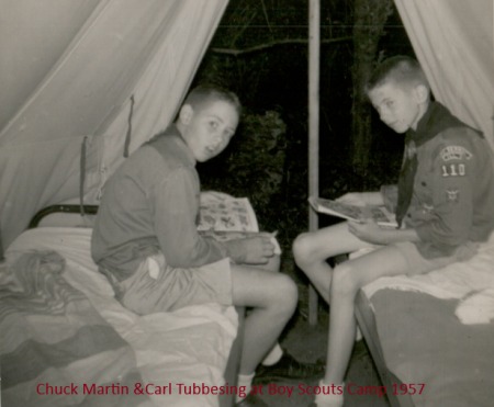 Boy Scout Camp 1957