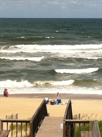 Atlantic Ocean view from the Outerbanks of NC