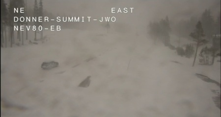 Donner Summit blizzard 3/2024