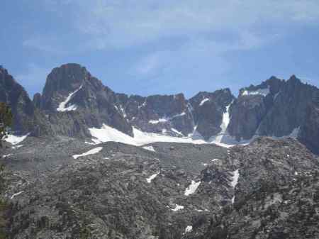 Palisade Glacier, Sierra Nevada Mountains