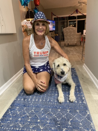 Election night 2020 with my Jack