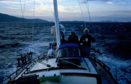 Sailing on Bellingham Bay