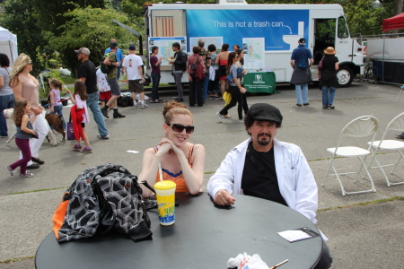 With Daughter at Fremont 2012