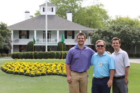 My boys and I at Augusta