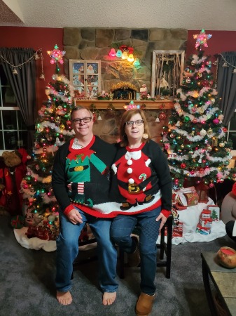 Ugly Sweater built for two! Christmas 2021