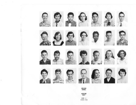 Bob Hedrick's album, HES Graduating Class of 1956