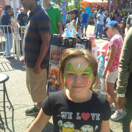 Granddaughters at CNE 2016