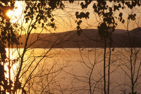 Sunset Over the Urals