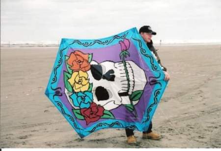 Youngest Son and the Grateful Dead Kite