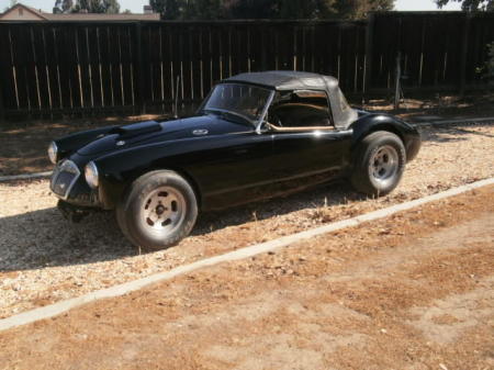 58 MGA with 350 Chev V8