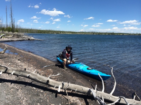 Yellowstone Lake in WY