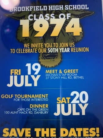 Planned Reunion for class of 74