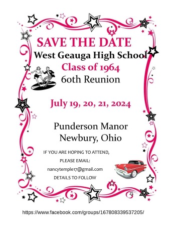 West Geauga High School Reunion