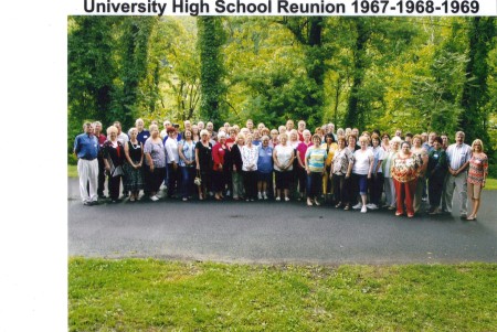 Mary Strosnider's album, University High Morgantown Reunion 67,68,69 