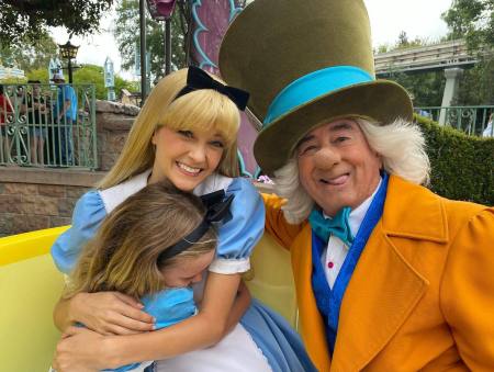 Granddaughter Audrey at Disneyland 2022: