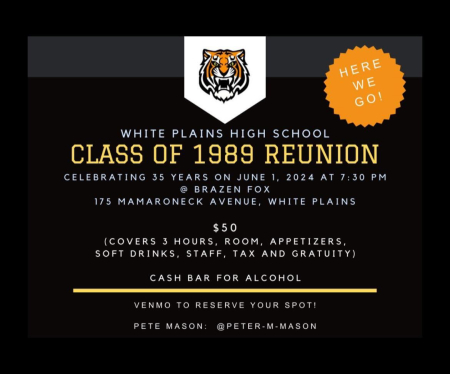 White Plains High School 35th Reunion